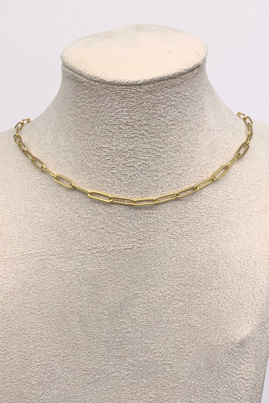 Stainless Steel Waterproof Open Clip Chain 16"-18" Necklace