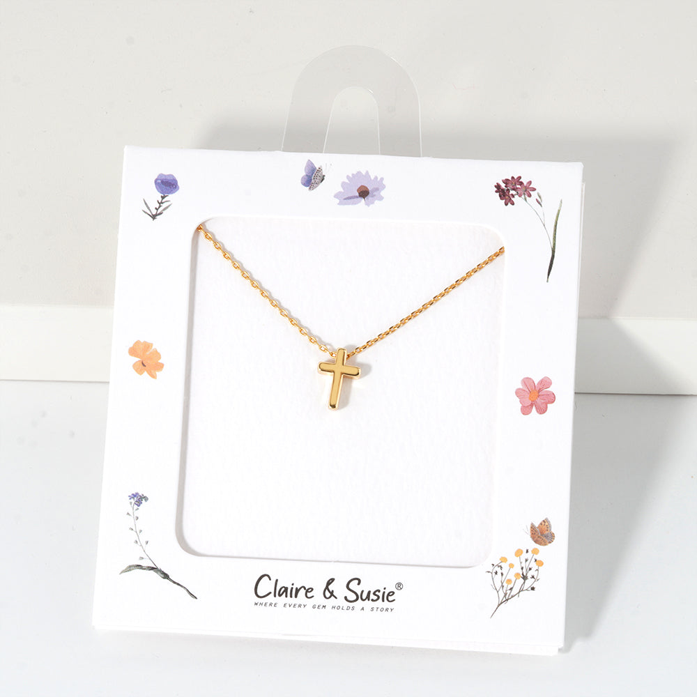 Cross 16"-18" Necklace