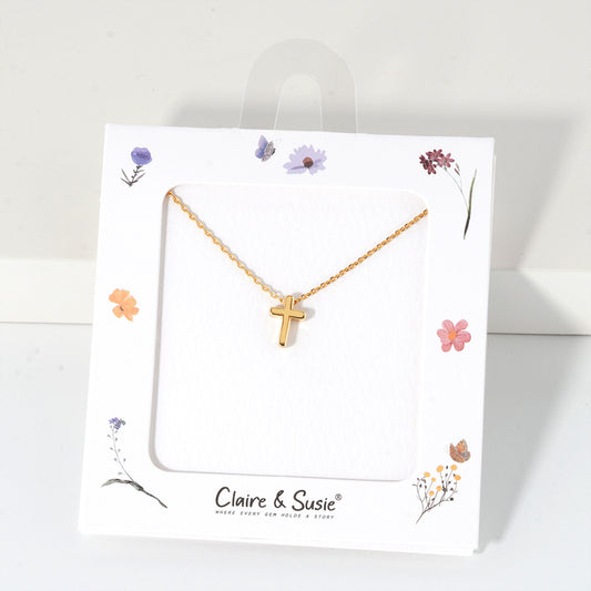 Cross 16"-18" Necklace