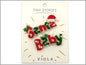 Santa Baby Seed Bead Pins, Great for Backpacks, Hats, Jackets, Ect.