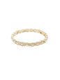 Gold stretch Bracelet with Pearl Accents