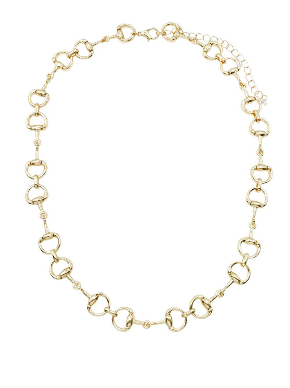 Horsebit 16"-18" Necklace