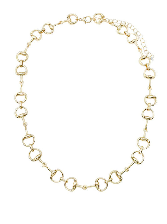 Horsebit 16"-18" Necklace