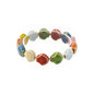 Multi Ceramic Shell Stretch Bracelet