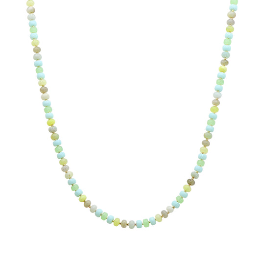 Mint "Candy" Beaded 16"-18" Necklace