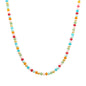 Multi "Candy" Beaded 16"-18" Necklace