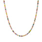 Multi Color Beaded 16"-18" Necklace