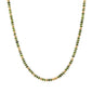 Green Multi Color Beaded 16"-18" Necklace