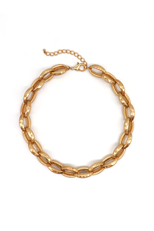Gold Layered Chain 16"-18" Necklace