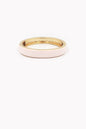 Gold Hinged Bangle with Light Pink Enamel Bracelet