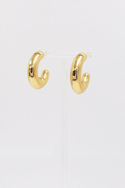 Stainless Steel Thick .5" Earring waterproof