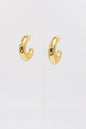Stainless Steel Thick .5" Earring
