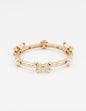 Gold Metal Bow Stretch Bracelets