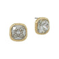 16MM Clear Crystal Studded Earring