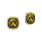 16MM Olive Stone Studded Earring