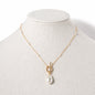 Irregular Pearl Toggle 16"-18" Necklace