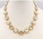 Gold Chain with Freshwater Pearl 16"-18" Necklace