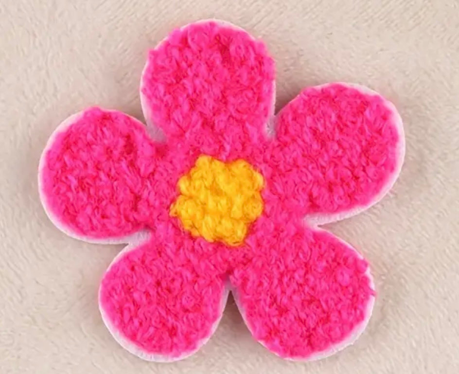 Iron On Flower Hat Patch