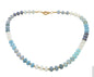 Light Blue Colored "Candy" Beaded 16" Necklace