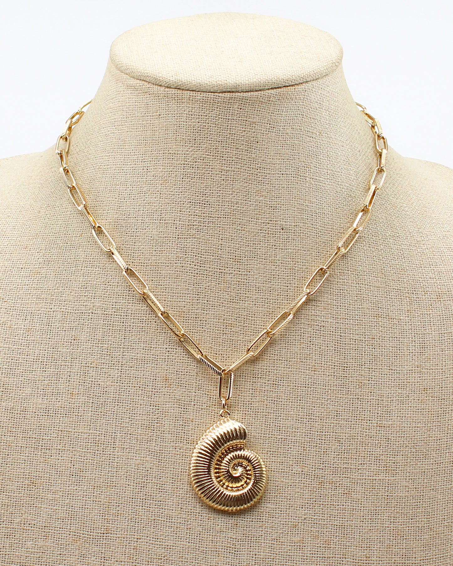 Gold Chain with Sealife 16"-18" Necklace