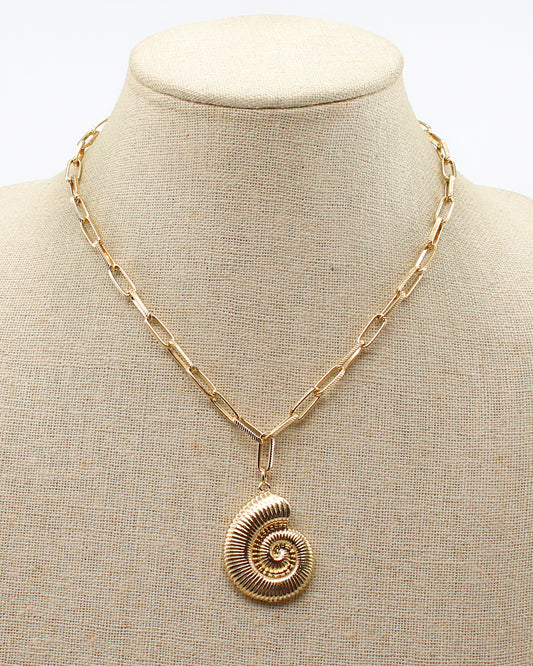 Gold Chain with Sealife 16"-18" Necklace