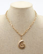 Gold Chain with Sealife 16"-18" Necklace