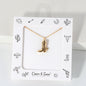 Cowboy Boot 16"-18" Necklace