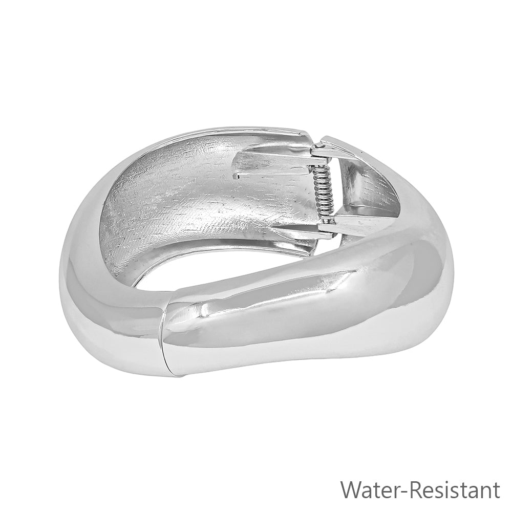 Silver Hinged Bracelet