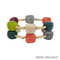 Multi Beaded Set of 2 16MM Beaded Stretch Bracelets