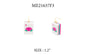 Mahjong Tile Acrylic 1.25" Earring
