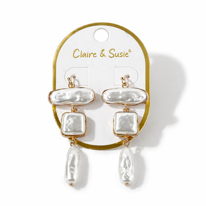 Pearl Linear Earring
