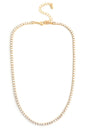 16" Clear Stone Tennis Necklace