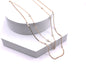 Double Layered Gold Chain with CZ Stationed Stone 16"-18" Necklace