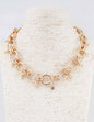 Horsebit Shiny Gold Toggle 16"-18" Necklace