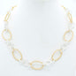 Gold and Silver Multi Link 16"-18" Necklace