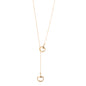 Horsebit Gold Necklace