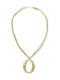 Worn Gold Chain Necklace