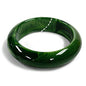 Green Acrylic Circle Bangle Bracelet