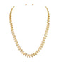 Stainless Steel Vine Chain 16"-18" Necklace